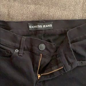 Express jeans leggings mid rise